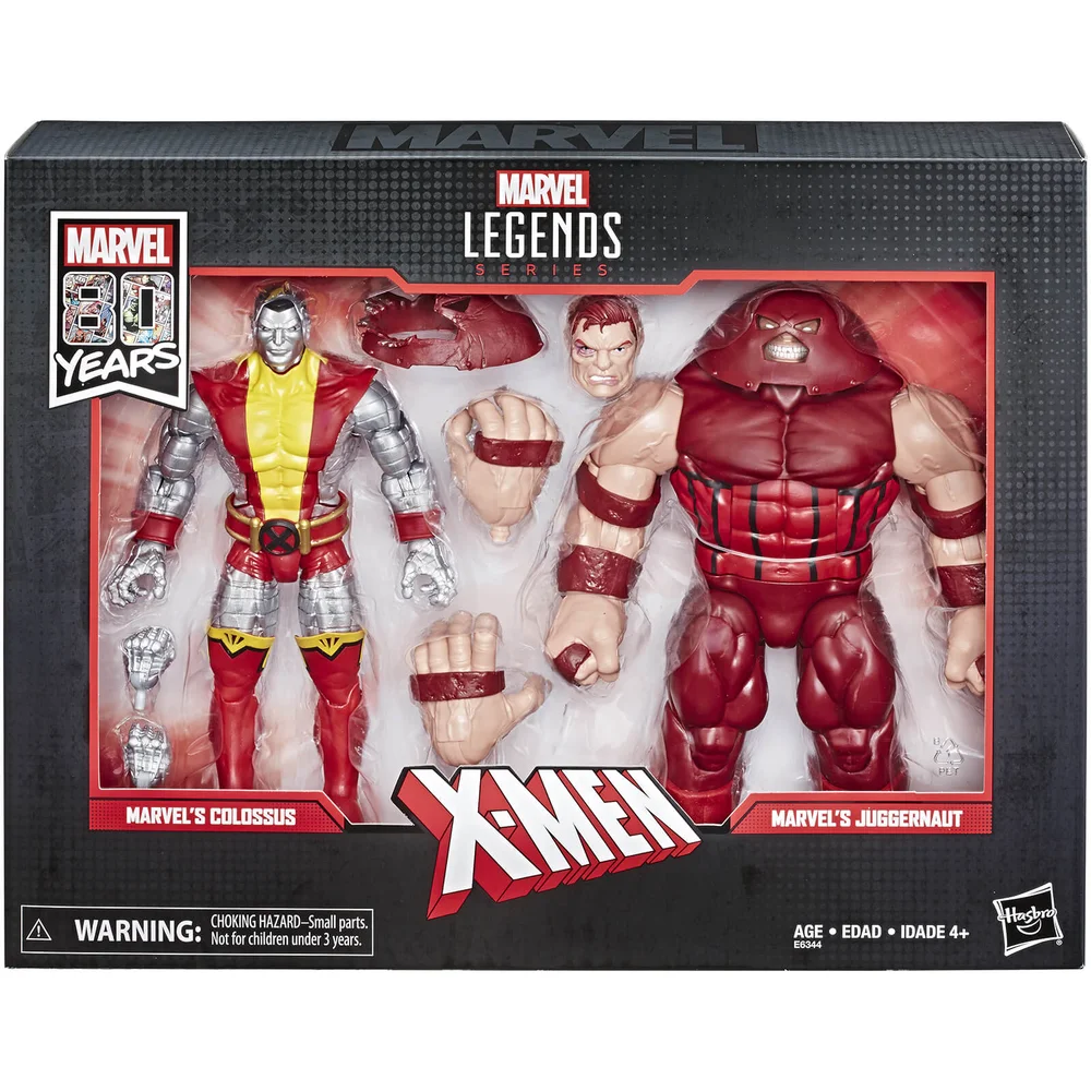 Marvel Legends Series 80th Anniversary Colossus Vs. Juggernaut Action Figures (2-pack) Afbeelding 1