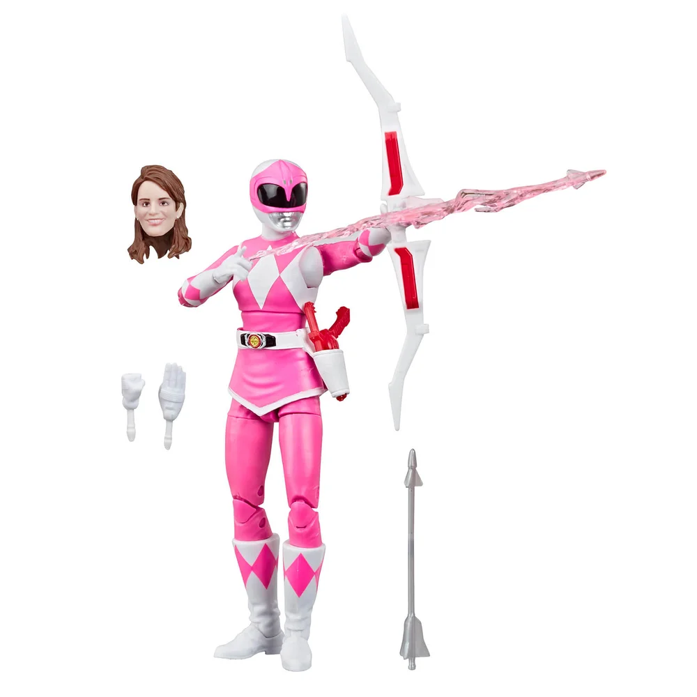 Hasbro Power Rangers Lightning Collection Mighty Morphin Pink Ranger Figure Afbeelding 1