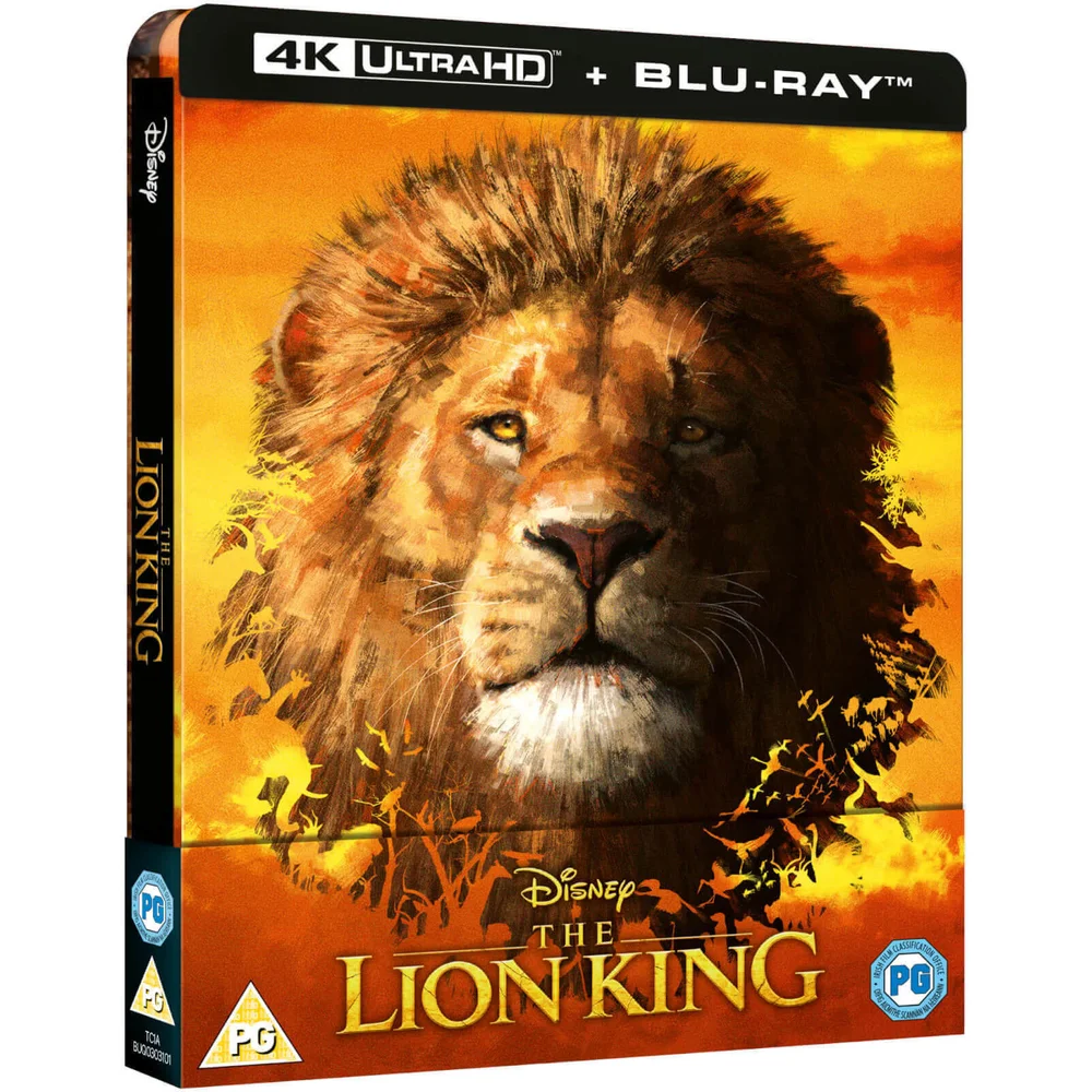 The Lion King (Live Action) - Zavvi exclusief 4K ultra HD Steelbook (inclusief blu-ray) Afbeelding 1
