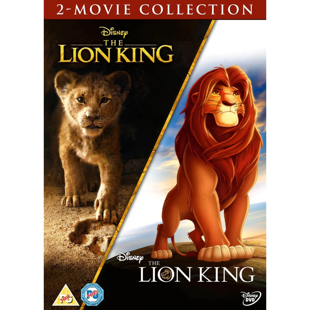 The Lion King (Live Action) / The Lion King (animatie) dubbelpack Afbeelding 1