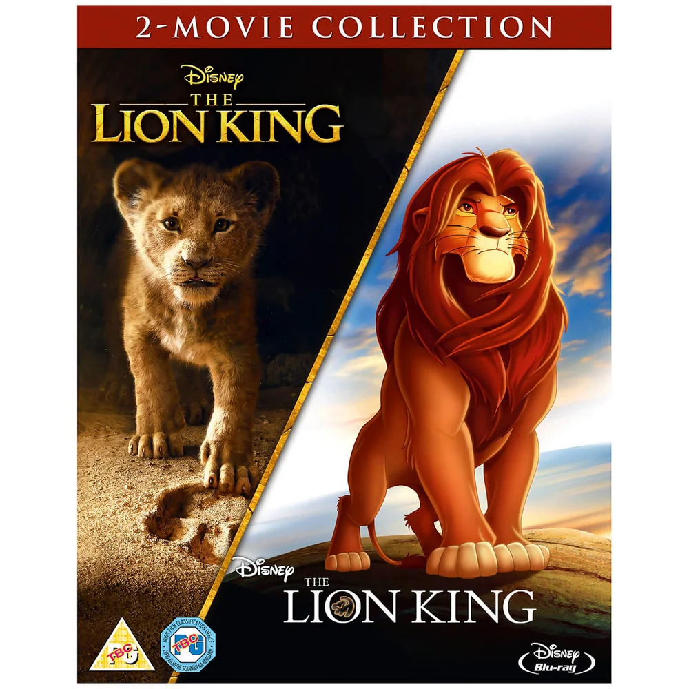 The Lion King (Live Action) / The Lion King (animatie) dubbelpack Afbeelding 1