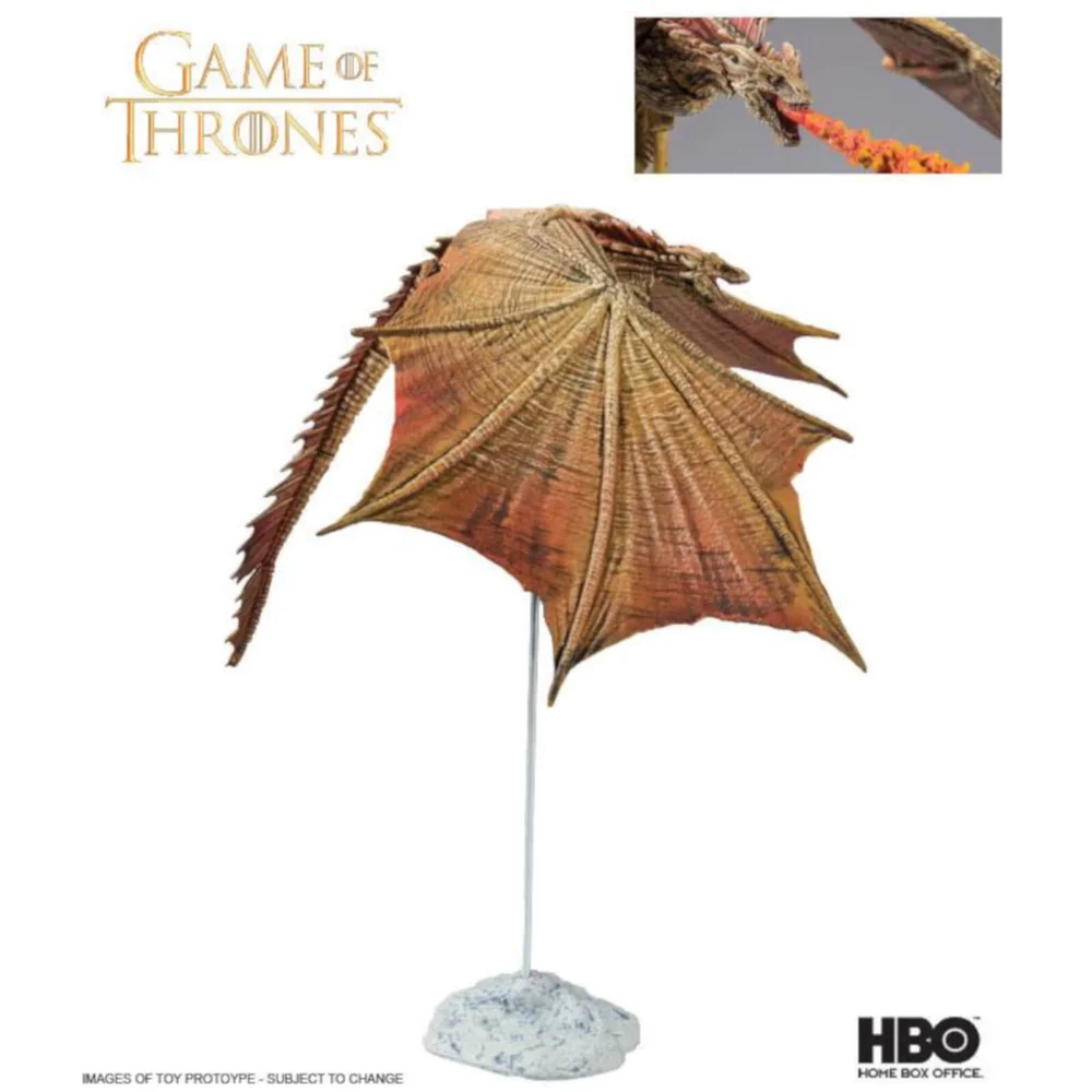 McFarlane Game of Thrones Viserion Deluxe Actiefiguur Afbeelding 1