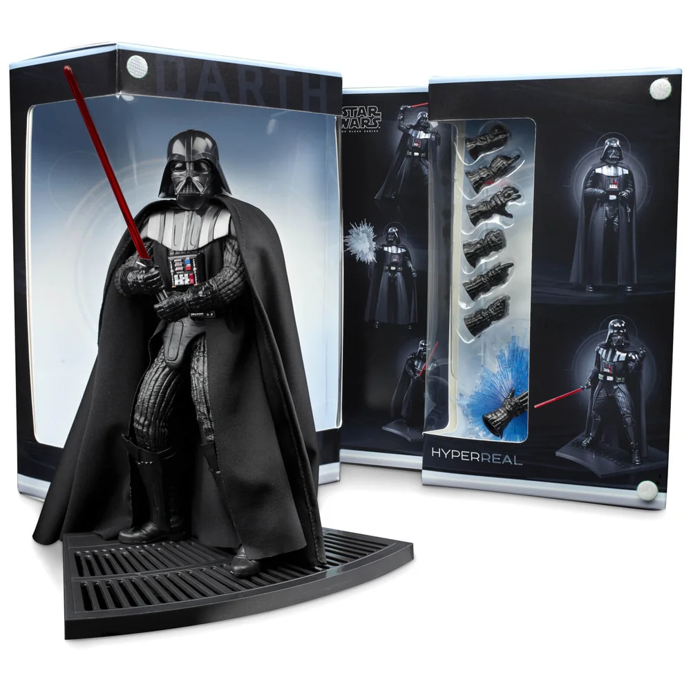 Hasbro Star Wars The Black Series Hyperreal 8 Inch Darth Vader Action Figure Afbeelding 1