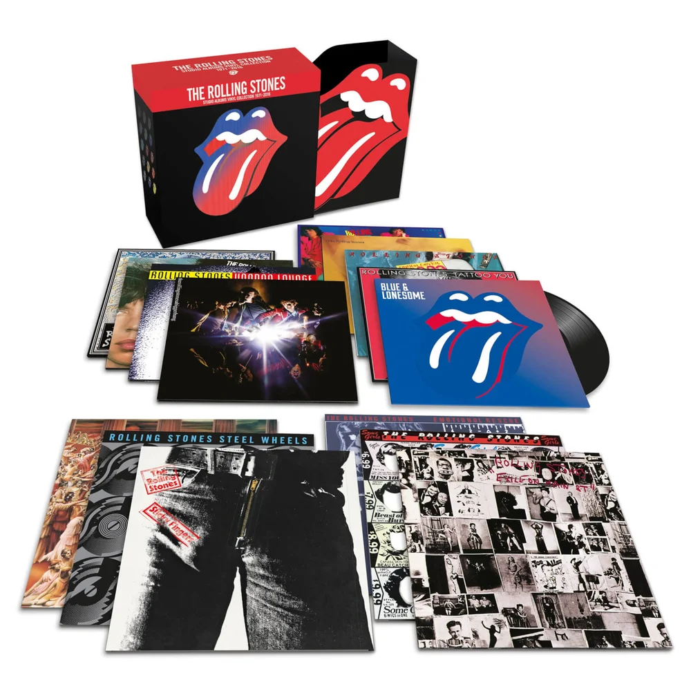 The Rolling Stones - The Rolling Stones: Studio Albums Vinyl Collection 1971 - 2016 Vinyl Box Set Afbeelding 1