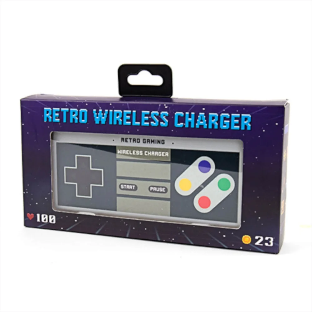 Retro Gaming Wireless Charger Afbeelding 1