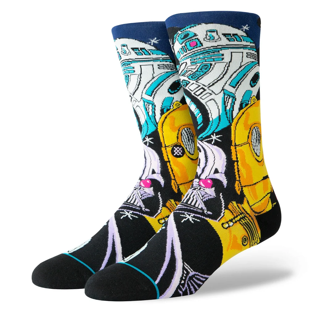 Stance Star Wars Warped R2D2 Socks - M Afbeelding 1