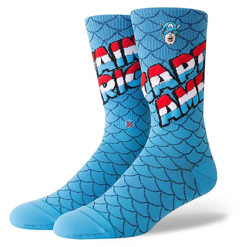 Stance Marvel Captain America Socks - L Afbeelding 1