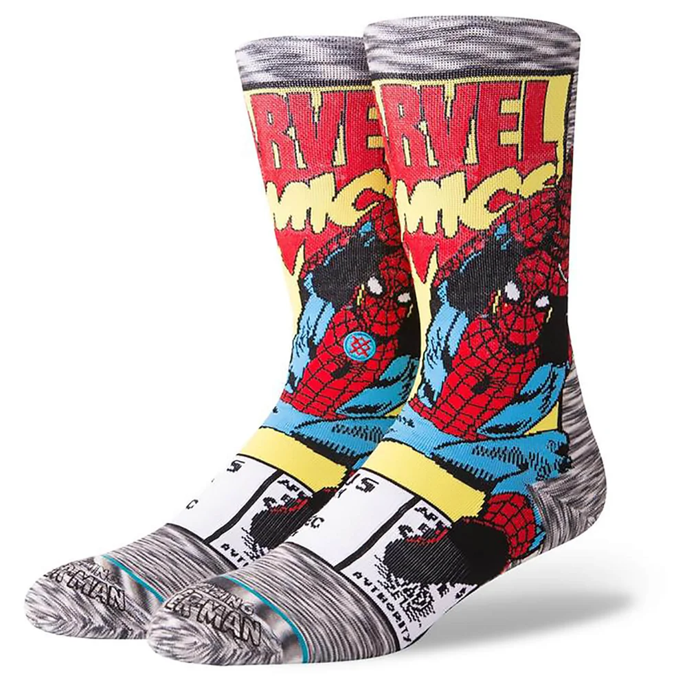 Stance Marvel Spider-Man Comic Socks - M Afbeelding 1