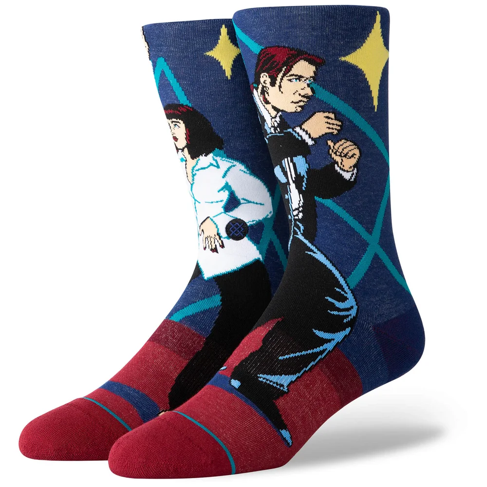 Stance Pulp Fiction I Want To Dance Socks - L Afbeelding 1