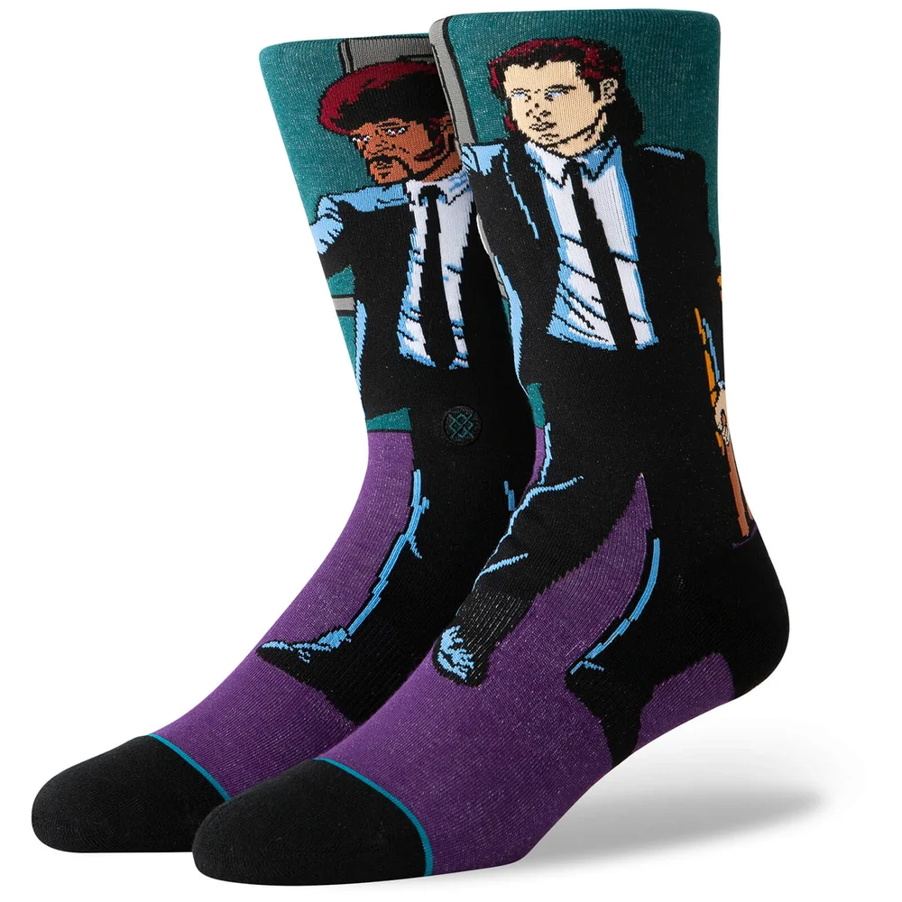 Stance Pulp Fiction Vincent And Jules Socks - L Afbeelding 1