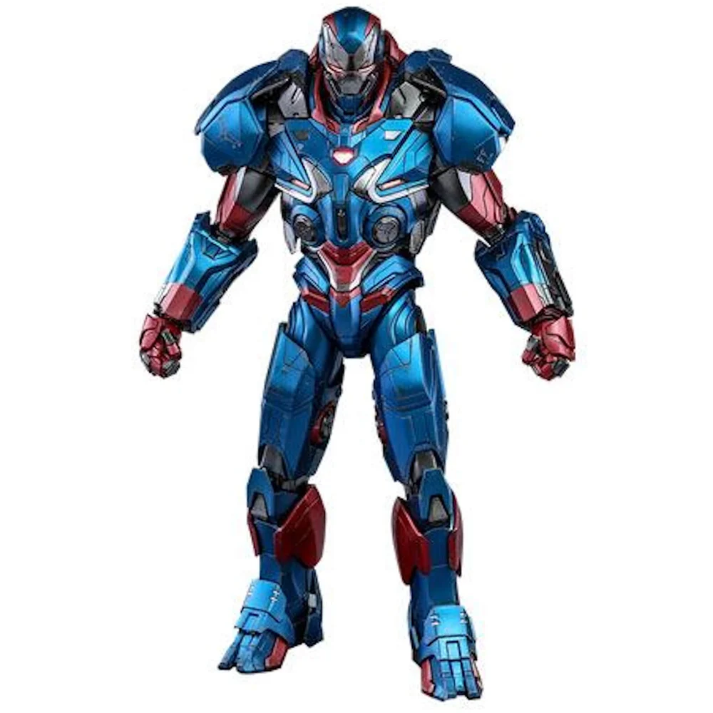 Hot Toys Avengers: Endgame Movie Masterpiece Series Diecast Action Figure 1/6 Iron Patriot 32cm Afbeelding 1