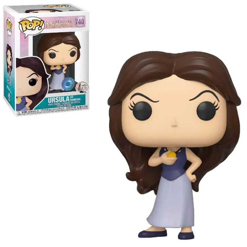 PIAB EXC Disney The Little Mermaid Ursula as Vanessa Pop! Vinyl Figure Afbeelding 1
