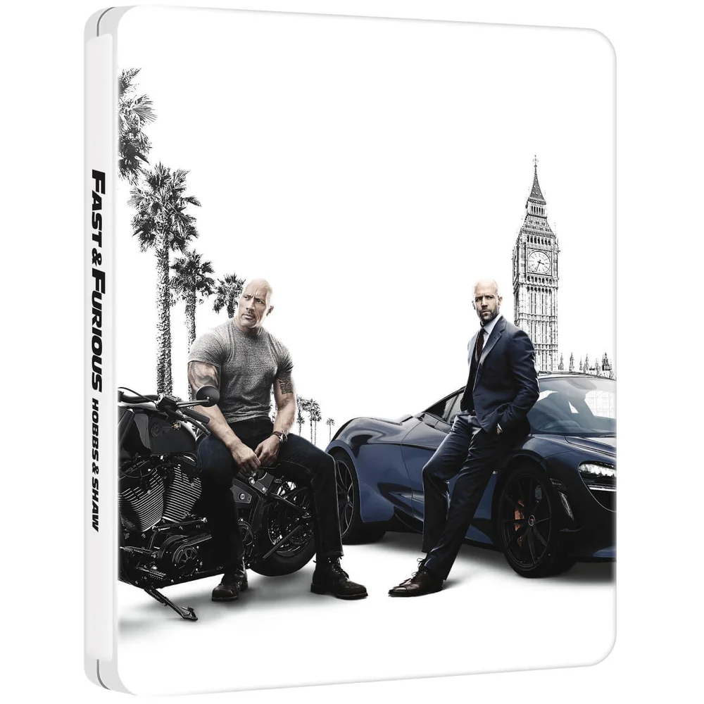 Fast & Furious Presenteert: Hobbs & Shaw - Limited Edition 4K Steelbook (Inclusief 2D Blu-ray) Afbeelding 1