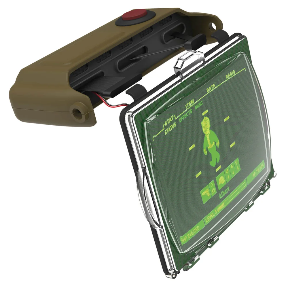 The Wand Company Fallout Pip-Boy Light-up Screen: Upgrade Module Afbeelding 1