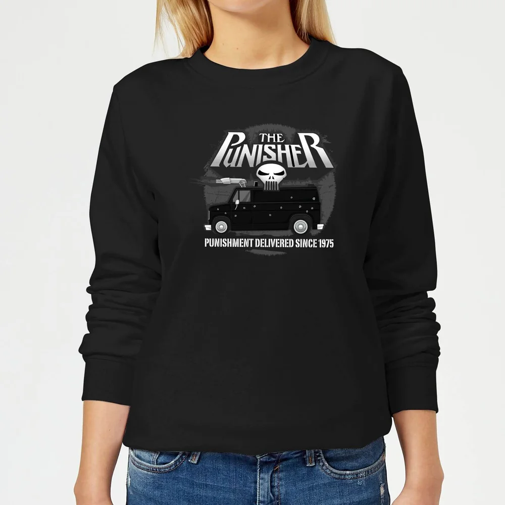 Marvel The Punisher Battle Van Women's Sweatshirt - Black - XS Afbeelding 1