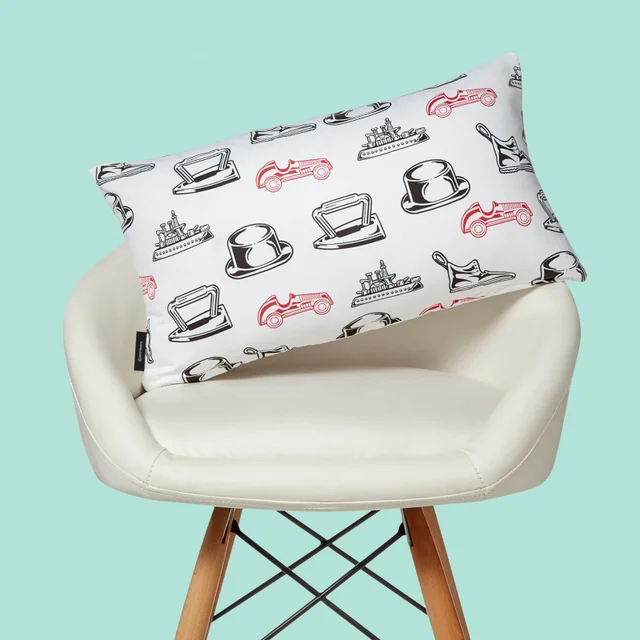 Monopoly Car Rectangular Cushion