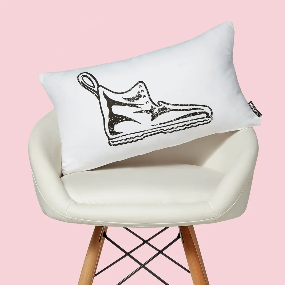 Monopoly Boot Rectangular Cushion - 30x50cm - Soft Touch Afbeelding 1