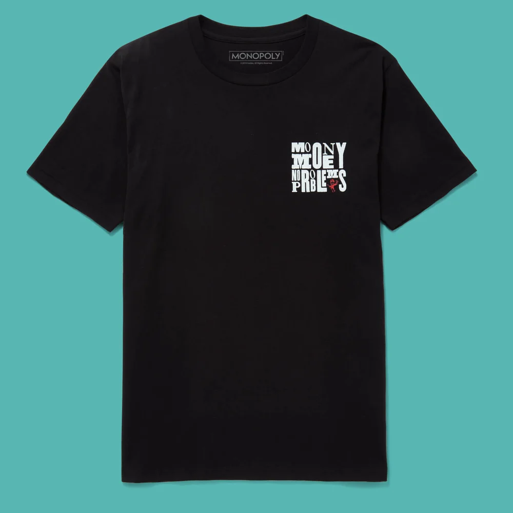 Monopoly Mo Money T-Shirt - Black - S - Zwart Afbeelding 1