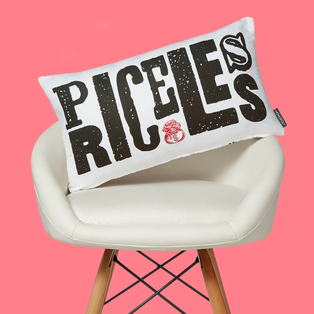 Monopoly Priceless Rectangular Cushion - 30x50cm - Soft Touch Afbeelding 1