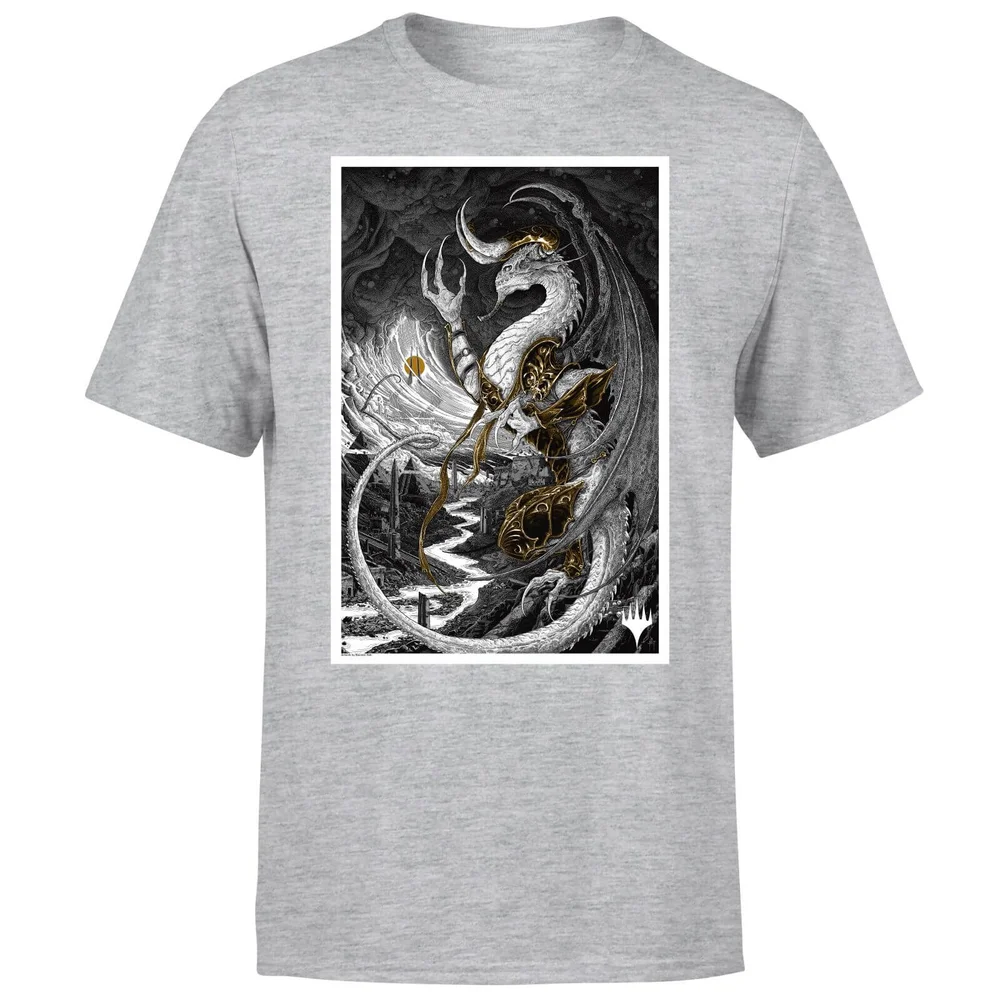 Magic The Gathering Bolas Poster Art Men's T-Shirt - Grey - S Afbeelding 1