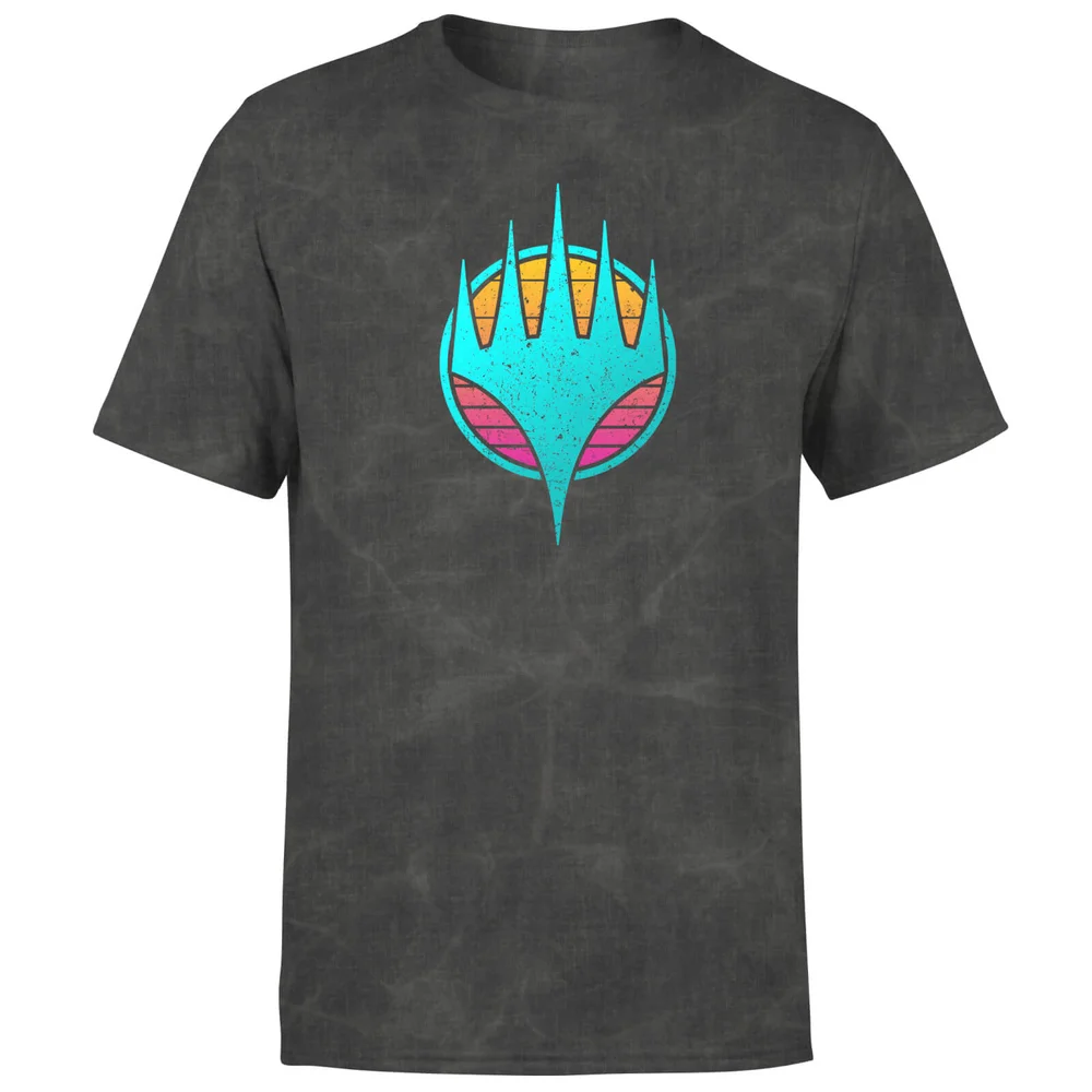 Magic The Gathering 80's Logo Men's T-Shirt - Acid Wash - S Afbeelding 1
