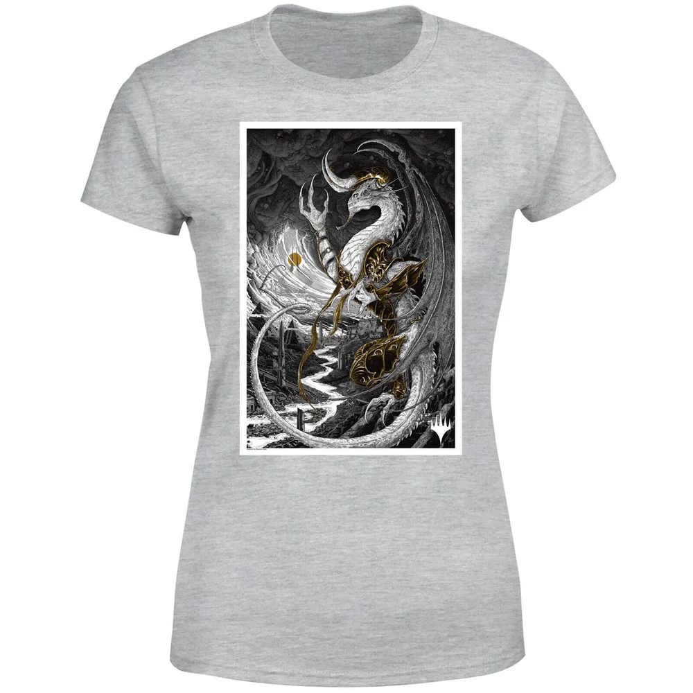 Magic The Gathering Bolas Poster Art Women's T-Shirt - Grey - S Afbeelding 1