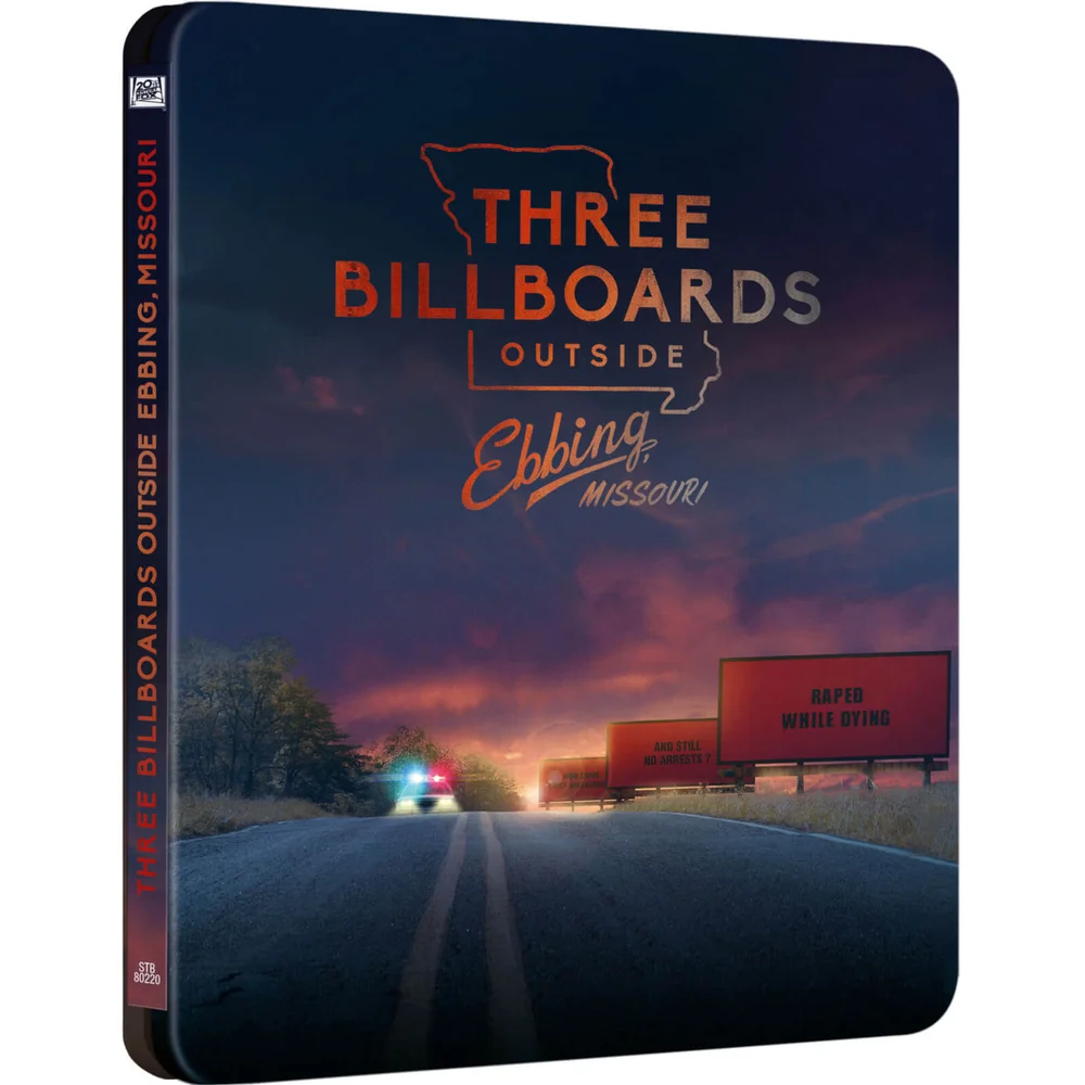Three Billboards Outside Ebbing, Missouri - Zavvi Exclusive 4K Ultra HD Steelbook Afbeelding 1
