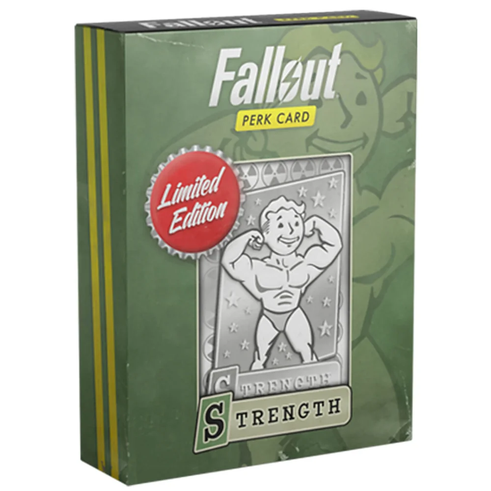 Fallout Limited Edition Perk Card - Kracht (1 van 7) Afbeelding 1