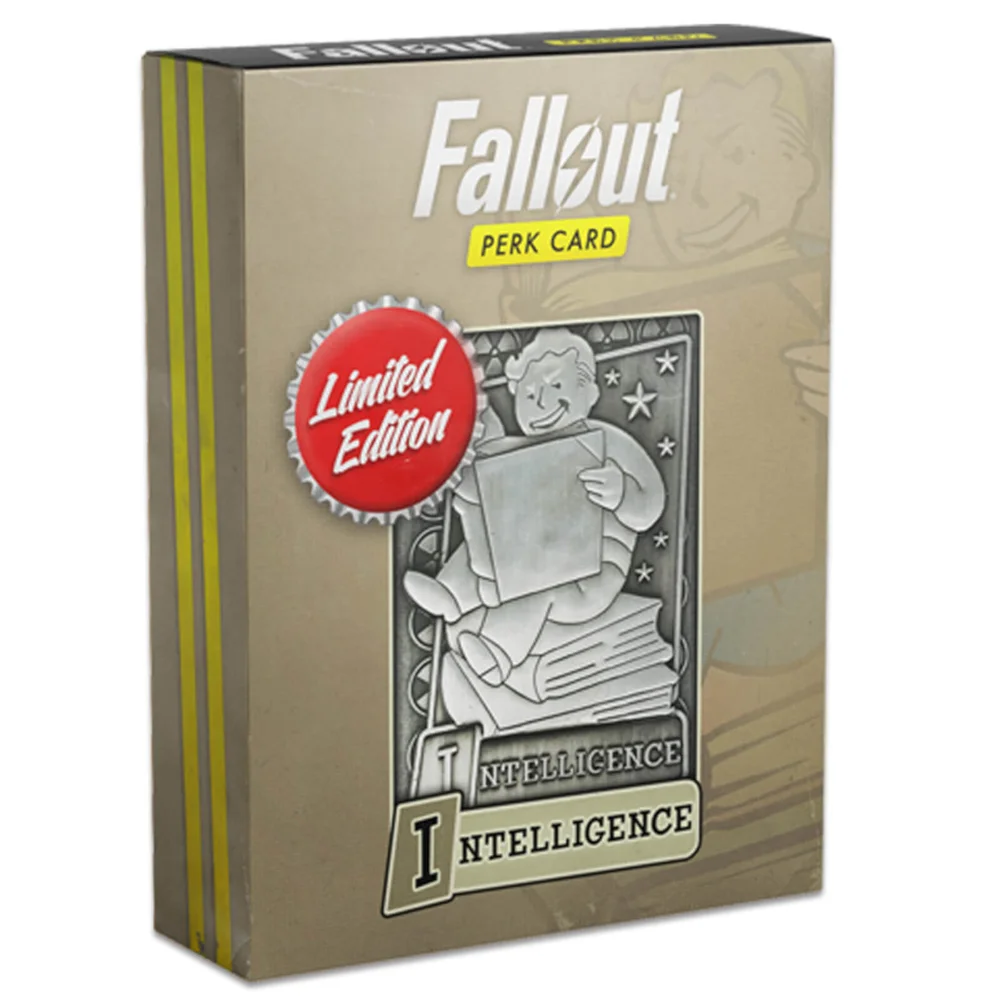 Fallout Limited Edition Perk Card - Intelligentie (5 van de 7) Afbeelding 1