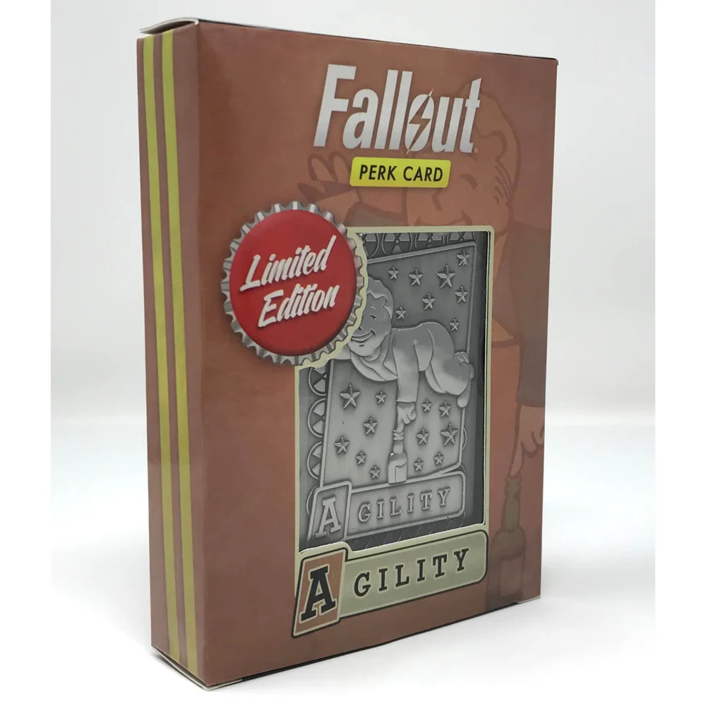 Fallout Limited Edition Perk Kaart - Behendigheid (#6 van 7) Afbeelding 1