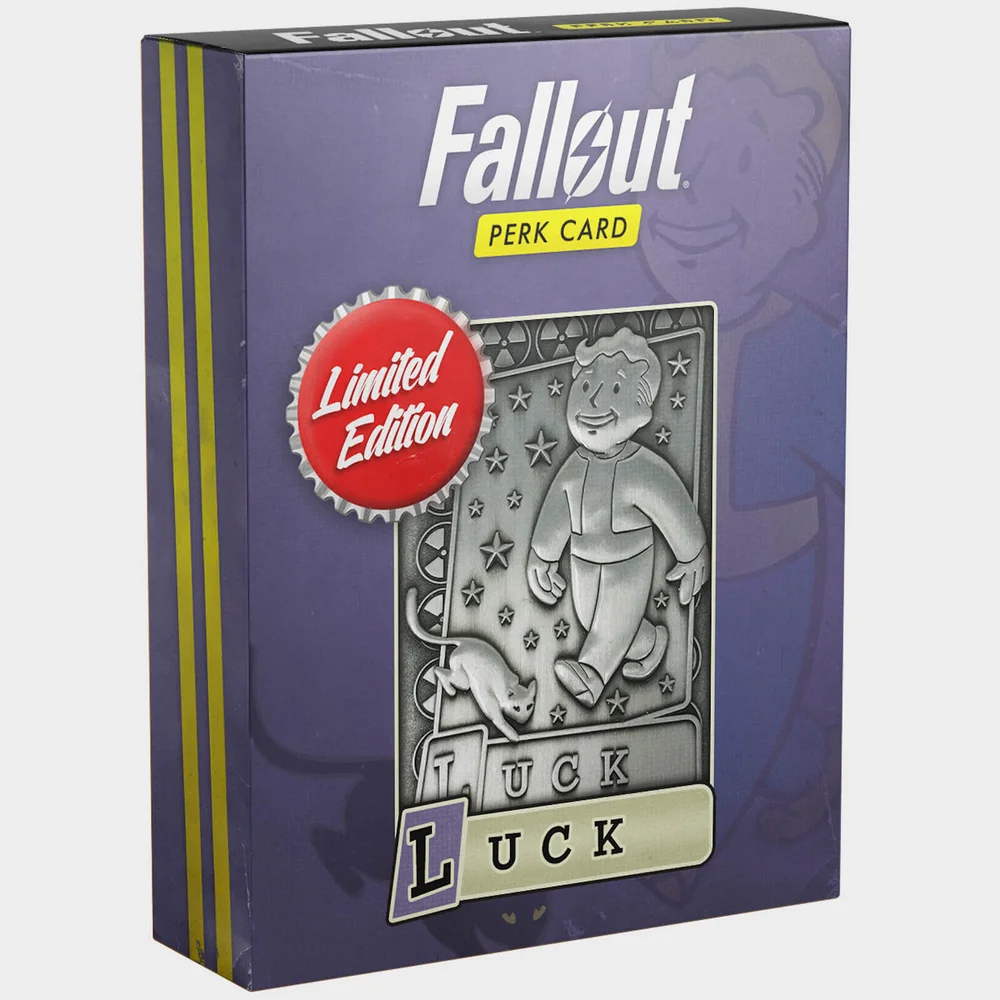 Fallout Limited Edition Perk Card - Geluk (#7 van 7) Afbeelding 1