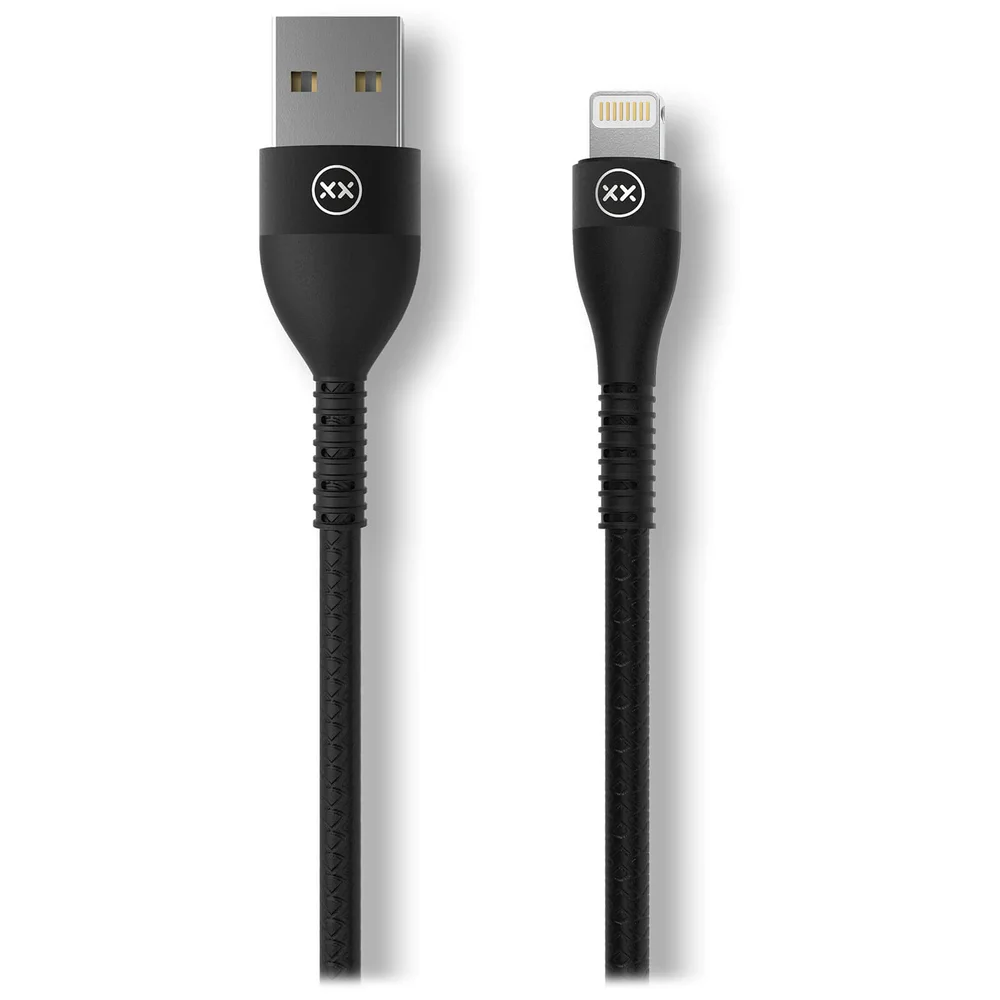 Mixx 2.0 Meter - USB A to Lightning - MFI Version - Black Afbeelding 1