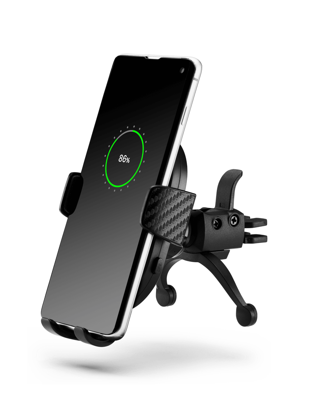 Mixx In-Car Vent Mount Wireless Phone Charger Afbeelding 1