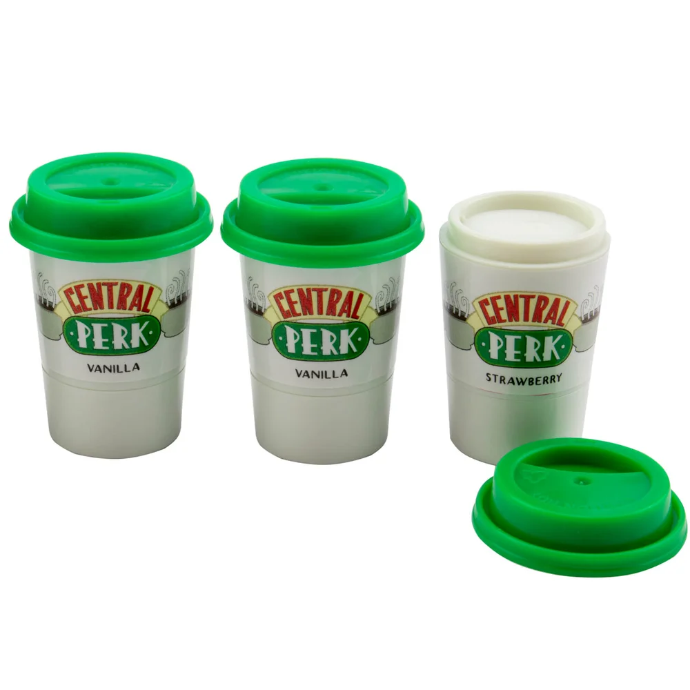Friends Central Perk Lippenbalsem Set van 3 Afbeelding 1
