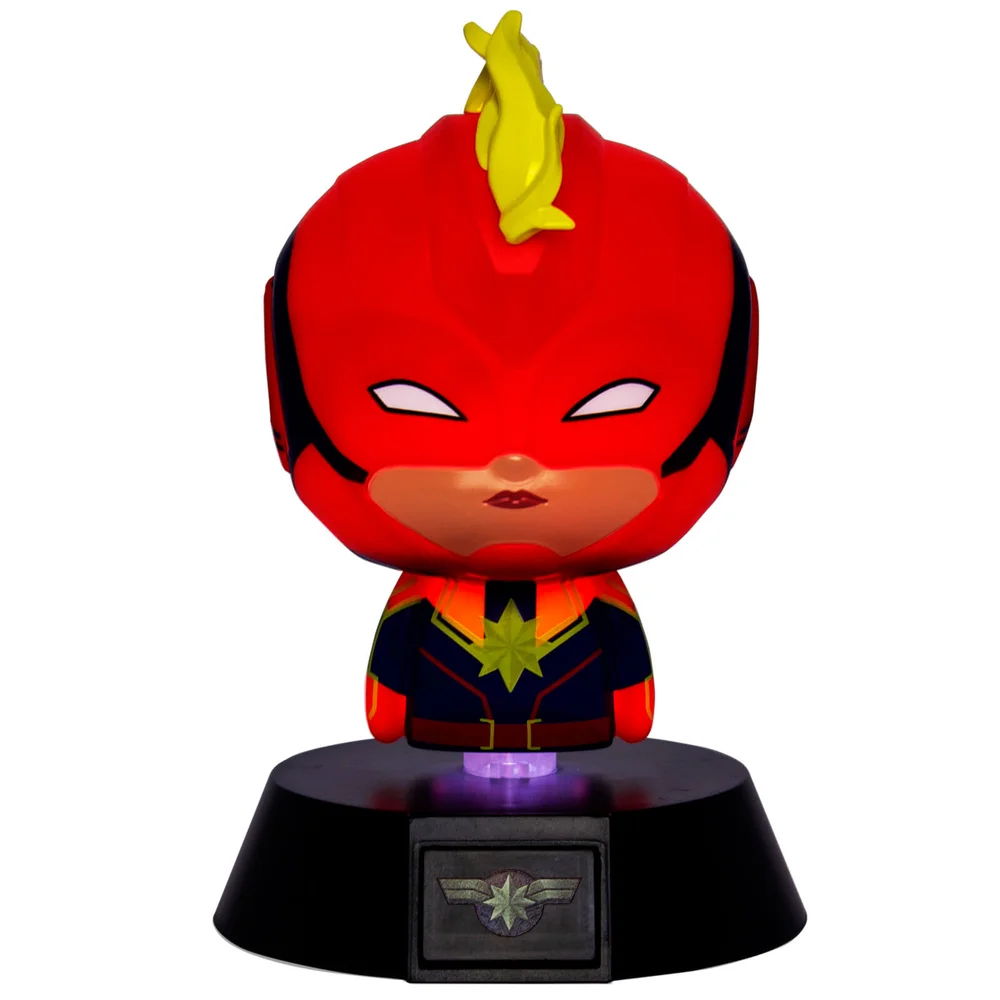 Captain Marvel Pictogram Lamp Afbeelding 1