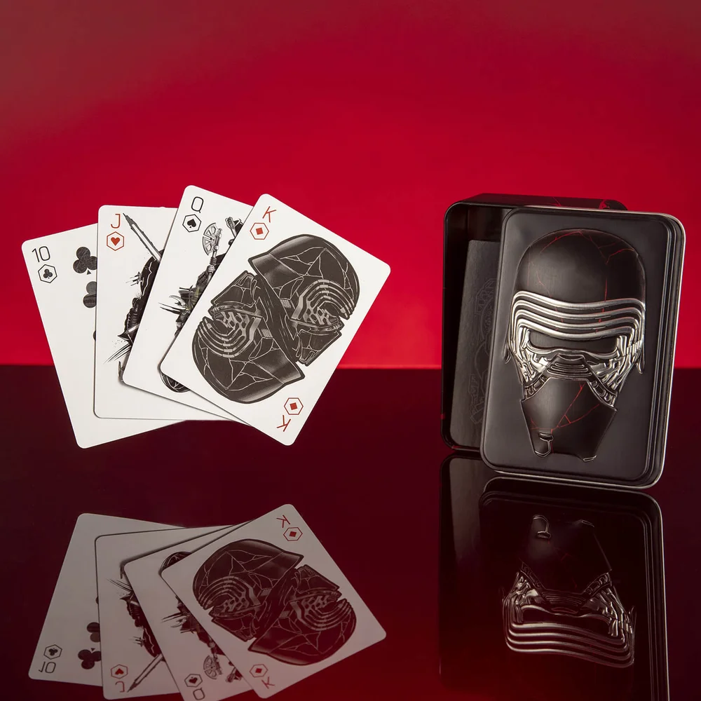 Star Wars Episode 9 speelkaarten in een mooi blikje Afbeelding 1
