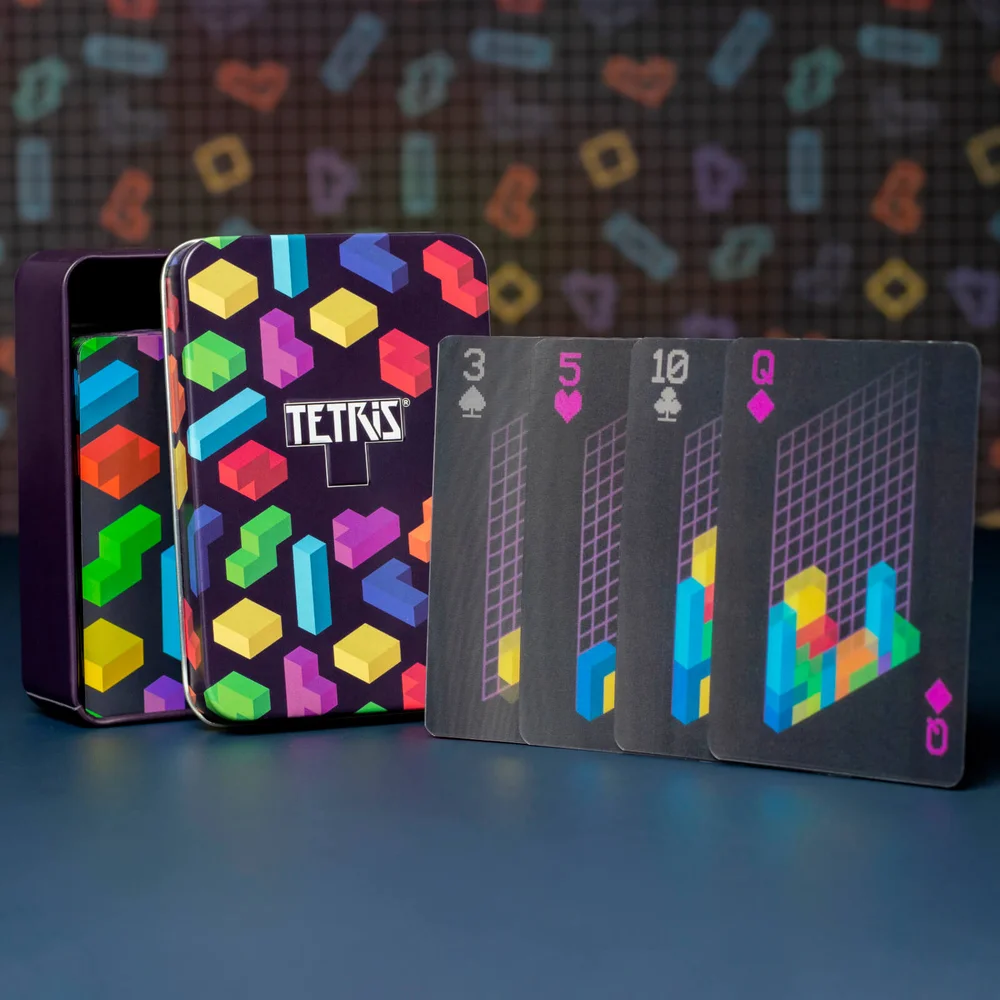 Tetris Lenticulair Speelkaarten Afbeelding 1
