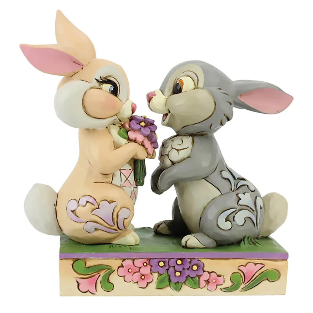 Disney Tradities - Konijnenboeket (Thumper en Blossom Beeldje) Afbeelding 1