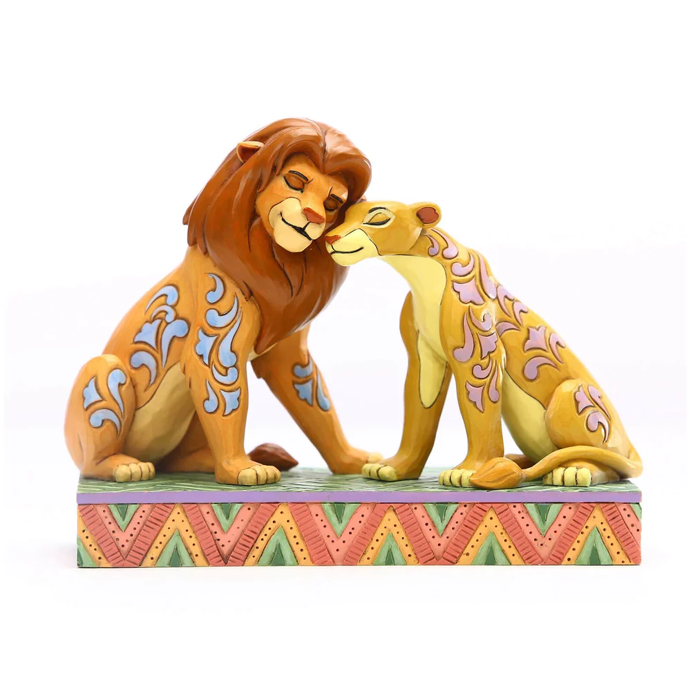 Disney Traditions - Savannah Sweethearts (Simba and Nala Figurine) Afbeelding 1