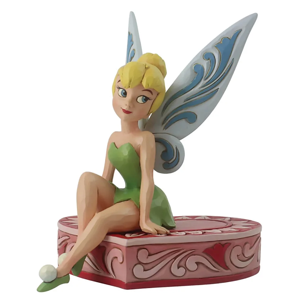 Disney Traditions - Love Seat (Tinker Bell on a Box of Chocolates Figurine) Afbeelding 1
