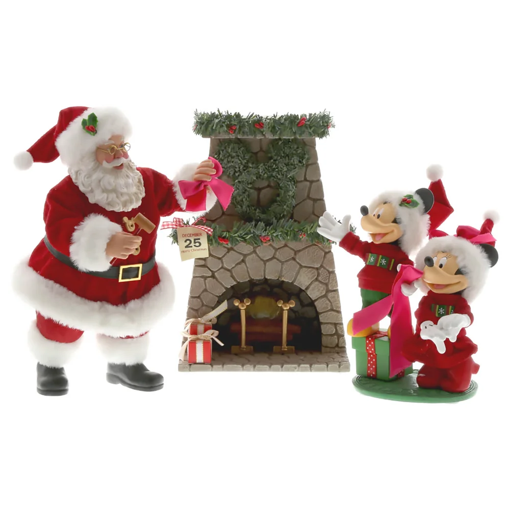 Possible Dreams - Mickey and Santa Hang the Perfect Wreath Afbeelding 1