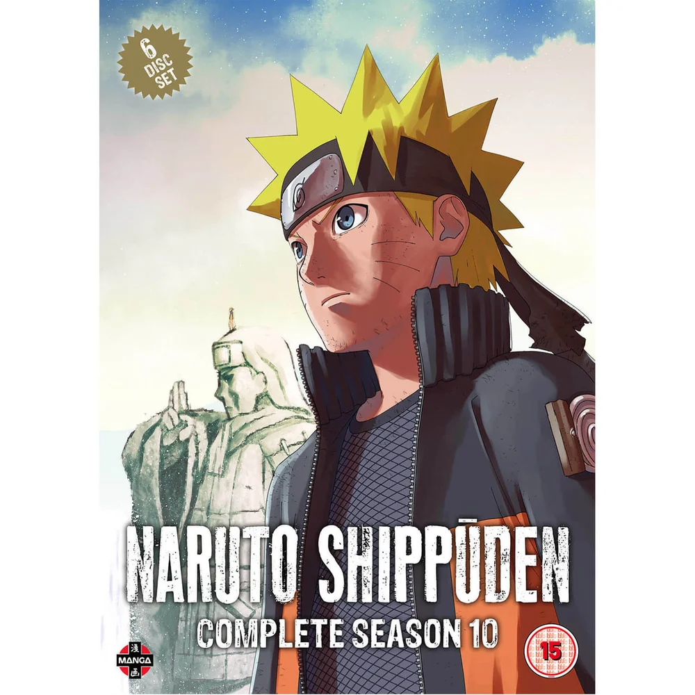 Naruto Shippuden Complete Seizoen 10 set (afleveringen 459-500) Afbeelding 1