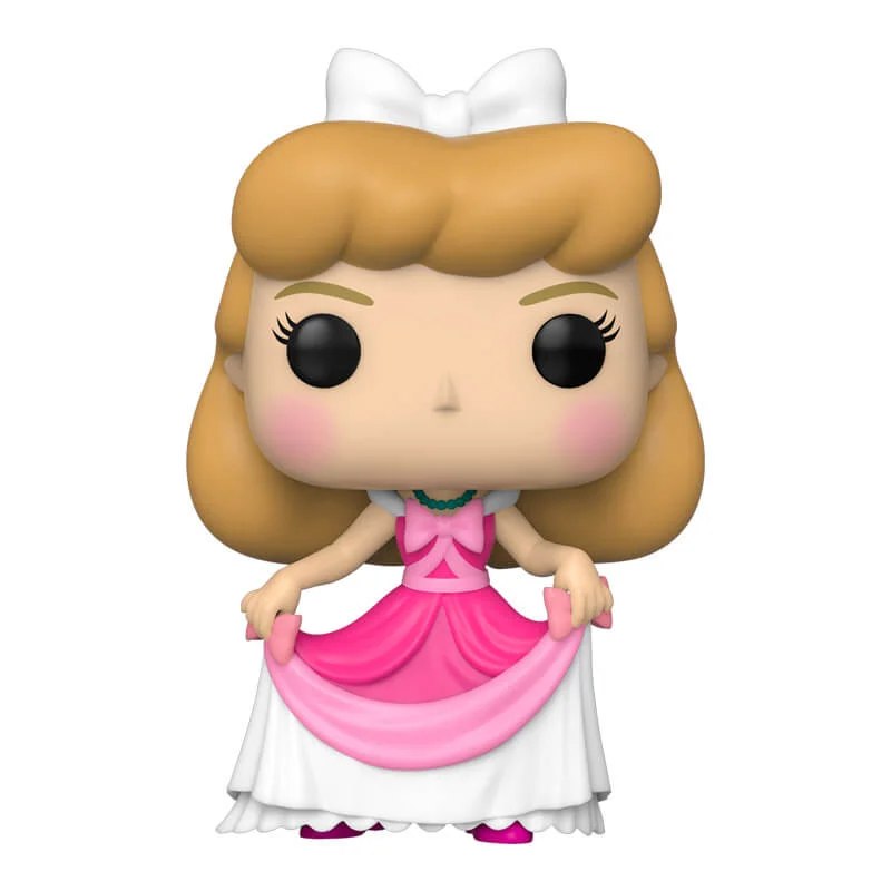 Disney Cinderella in Pink Dress Pop! Vinylfiguur Afbeelding 1