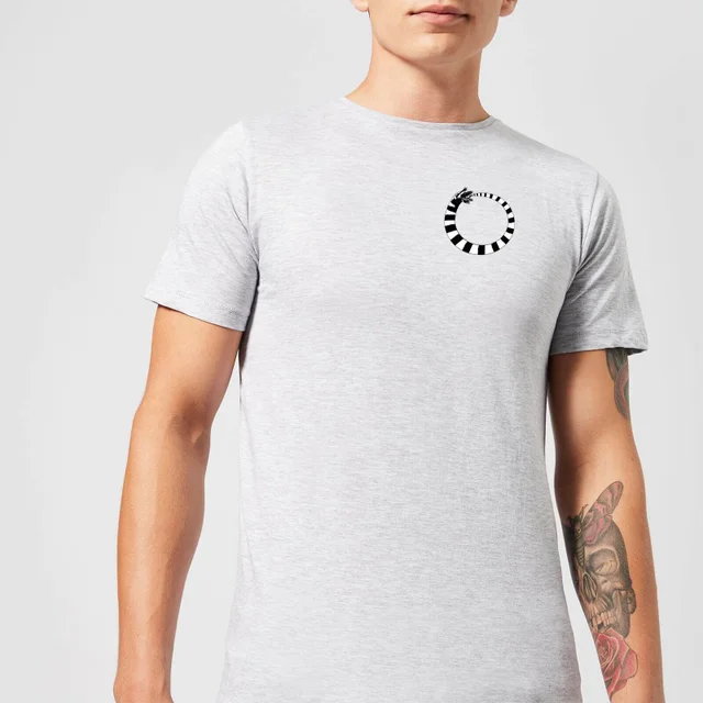 Beetlejuice Sandworm Pocket Tee Unisex T-Shirt - Grey