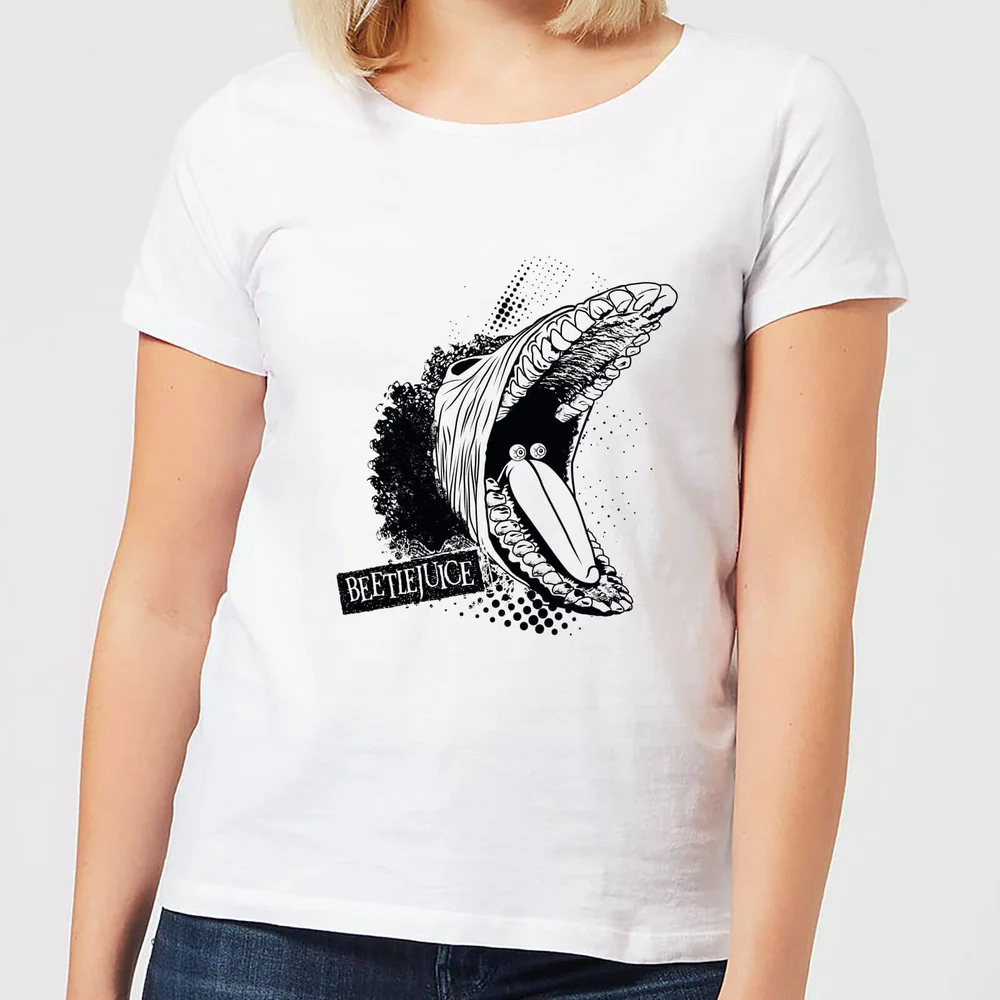 Beetlejuice Barbara Monster Women's T-Shirt - White - XS - Wit Afbeelding 1