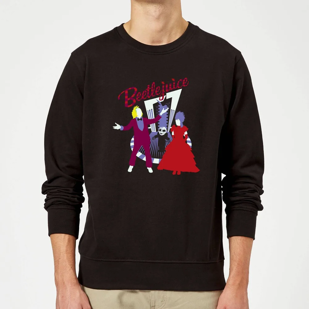 Beetlejuice Beetlejuice Sweatshirt - Black - S Afbeelding 1