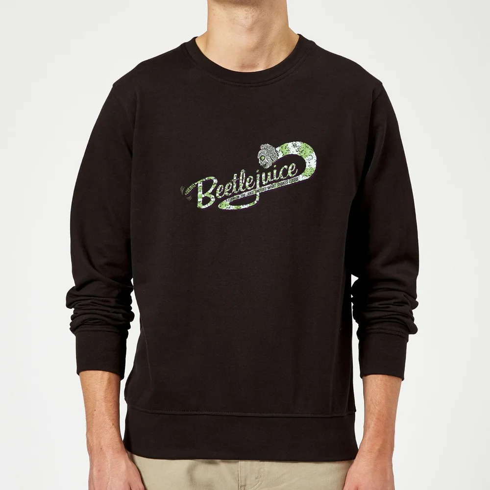 Beetlejuice Turn On The Juice Sweatshirt - Black - S Afbeelding 1