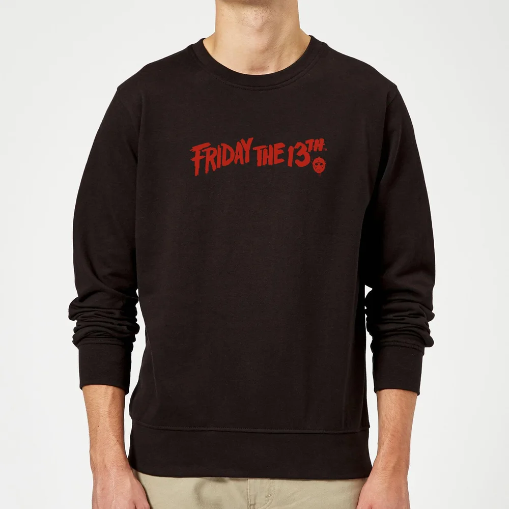 Friday the 13th Logo Sweatshirt - Black - S Afbeelding 1