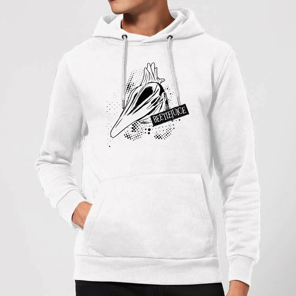 Beetlejuice Adam Monster Hoodie - White - S - Wit Afbeelding 1