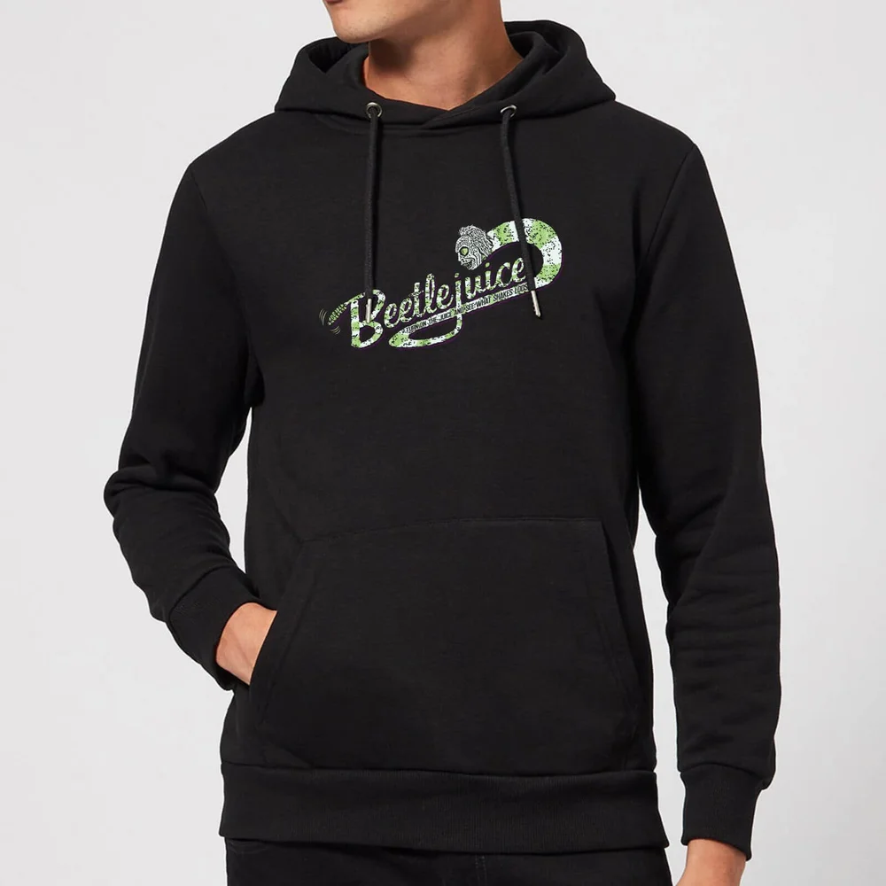 Beetlejuice Turn On The Juice Hoodie - Black - S - Zwart Afbeelding 1